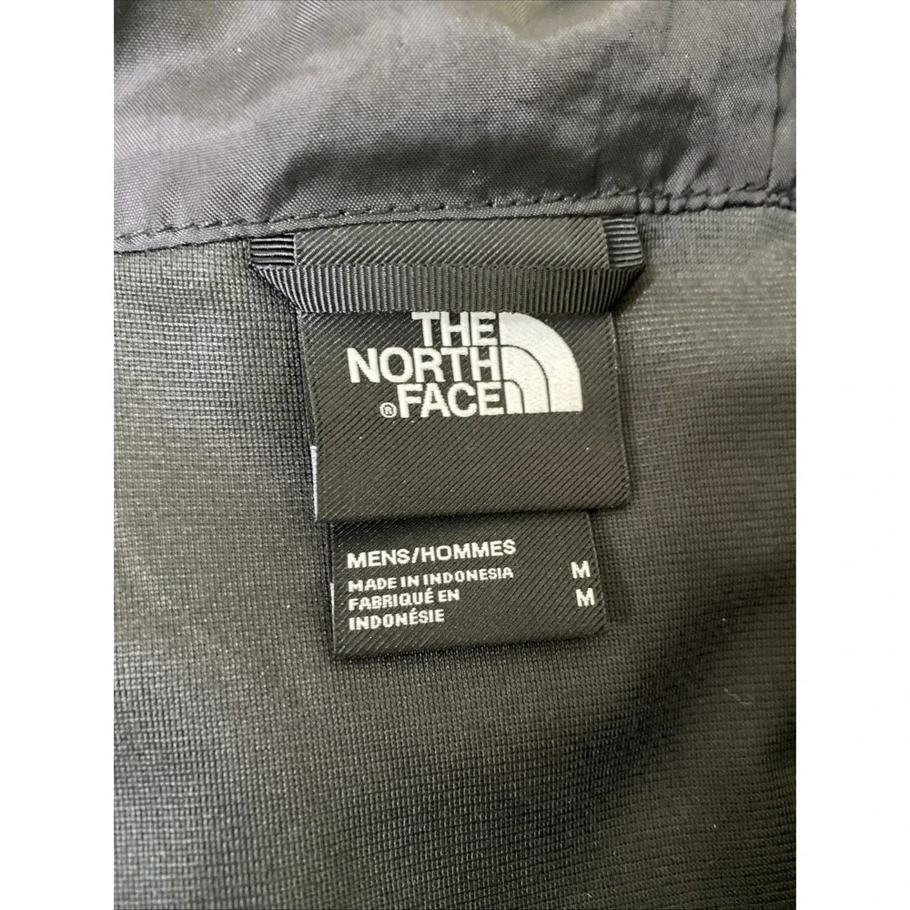 The North Face Anorak Jacket Mens Medium Black DryVent NF0A4QXE Pullover Hooded
